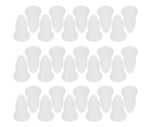 Accessorio di supporto per staffa regolabile in altezza in plastica per griglia filtro acquario per filtrazione di acquari (Trasparente)