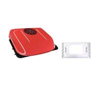 Accessorio Elettrico For Climatizzatore Da Tetto For Camper E Camion 12v Raffreddamento Rapido Funzionamento Fluido(Red)