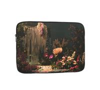 Accessorio essenziale della cassa del computer portatile da 17 pollici di stampa del giardino variopinto per il pendolarismo e l'uso dell'ufficio