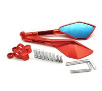 Accessorio esterno Specchietto Retrovisore Per Moto Laterale Per Suzuki Per Katana Per Bandit Per Hayabusa SV650 GSR750 GSXR600(Orange)