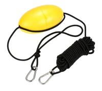 Accessorio for clip in acciaio inossidabile con corda di nylon lunga 9,1 m / 30 piedi for ancoraggio alla deriva