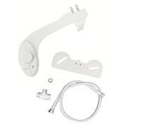 Accessorio for doccetta bidet for WC, non elettrico, autopulente, doppi ugelli retrattili, pressione 'acqua regolabile