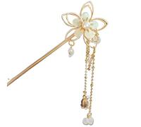 Accessorio for lo styling Hanfu, ornamenti for capelli Hanfu, nappe in stile cinese bastoncini for capelli forcina bacchette for capelli fiore di perle copricapo for festa di nozze