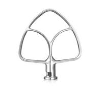 Accessorio For Mescolare Piatto In Acciaio Inossidabile Compatibile Con KitchenAid, Robot Da Cucina Da 4,5-5 Litri Con Testa Inclinabile, Lavabile In Lavastoviglie