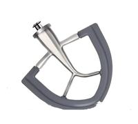 Accessorio for paletta Flex-Edge, compatibile con il robot da cucina Kitchenaid Tilt-Head da 4,5-5 QT, in silicone di ricambio