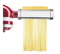 Accessorio for pasta, compatibile con KitchenAid, mixer, rullo for sfoglia di pasta, taglia-fettuccine for spaghetti, tagliatella in acciaio adatto a tutti gli chef KitchenAid(A spaghetti cutter)