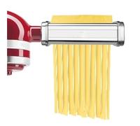 Accessorio for pasta, compatibile con KitchenAid, mixer, rullo for sfoglia di pasta, taglia-fettuccine for spaghetti, tagliatella in acciaio adatto a tutti gli chef KitchenAid(Wide noodle cutter)