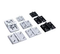 Accessorio for stampante 3D for estrusione di profili in alluminio con cerniera in lega di zinco da 8 pezzi(2020-Sliver)