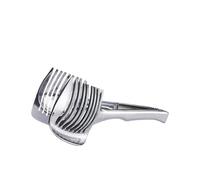 Accessorio for taglierina for utensili da cucina in acciaio inossidabile, affettatrice for limone, arancia, pomodoro, clip for frutta, cipolla(Aluminium alloy)