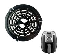 Accessorio Friggitrice ad 2QT Piastra Grill in Acciaio per Cucinare Sa