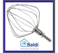 ACCESSORIO FRUSTA PALLA FILO 6 FILI X IMPASTATRICE KENWOOD CHEF ATTACCO CIRCLIP