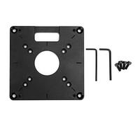 Accessorio hardware Pratica piastra di base per router con scheda vibrante per fresatura, rifilatura per lavorazione del legno Lega di alluminio AOBEN Dongcheng per a risparmio di
