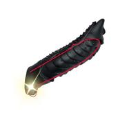 Accessorio in Manica di Allenamento in Silicone Morbido con Testura Confortevole, Accessorio per Alleviare Lo Stress per L'Esercizio di Stretching, Sorpresa di Compleanno (Nero)