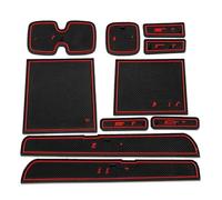 Accessorio Interno Per Auto Per Suzuki Per SWIFT 05-14 Tappetino Antiscivolo Porta Gomma Scanalatura Porta Tappetino Antiscivolo Tazza Cuscino Sottobicchieri Inserto portabicchieri(Wit)