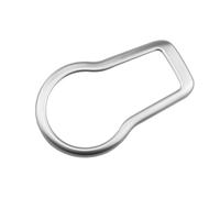 Accessorio Interno Per Jeep per Compass 2017-2020 Accessori Auto Fendinebbia Pulsante Interruttore Decorazione Copertura Trim Adesivi Car Accessori Interni(Argento)