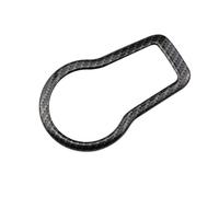 Accessorio Interno Per Jeep per Compass 2017-2020 Accessori Auto Fendinebbia Pulsante Interruttore Decorazione Copertura Trim Adesivi Car Accessori Interni(Carbon Fiber)