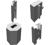 Accessorio Key-Con per Nintendo Switch LABO Kit Gioco Stampato 3D