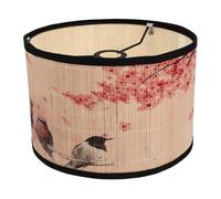 Accessorio Lampadario Paralume in Stile Giapponese Bambù Cinese Intrecciato
