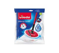VILEDA SET 3 RICAMBIO PER SPIN & CLEAN SPINMOP PANNO LAVAPAVIMENTI MICROFIBRA