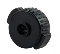 Accessorio Leggero per Piatti in Plastica Accessorio Leggero | Design a pressione, installazione per istantanea, rimozione veloce, per sicuro durante il suono, nero giallo(Black)
