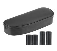 Accessorio Maniglia Bracciolo per auto, custodia portaoggetti regolabile in altezza, supporto per mani e gomiti, tappetino antiscivolo autoadesivo, per poggiapiedi Maniglia Porta Interna(Black)