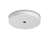 Accessorio Mapa Bianco 36 Cm Finitura in Alluminio e Vetro Ideal Lux
