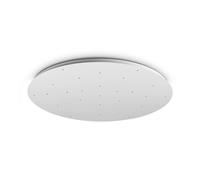 MAPA LED DROP ROSONE BIANCO 25 LUCI D.105CM IN METALLO