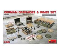 Accessorio Maquettemaquette German Grenades E Mine Set |MINIART|35258| 1:35 Ma