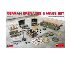 Accessorio Maquettemaquette German Grenades E Mine Set |MINIART|35258| 1:35 Ma