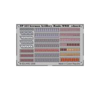 Accessorio Maquettemaquette Photoetch Tedesco Artillery Ranks WWII EDUARD Tp5