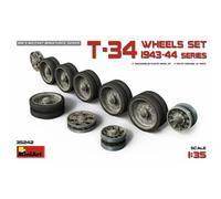 Accessorio Maquettemaquette T-34 Wheels Set. 1943-44 Serie MiniArt 35242 1:3