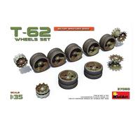 Accessorio Maquettemaquette T-62 Wheels Set MiniArt 37060 1:3 5 Modellino Char ,