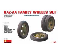 Accessorio Maquetteset Miniart Gaz-aa Family Ruote 1/35 (35099): 8 Ruote Sovie
