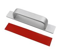 Accessorio minimalista della manopola dei gabinetti per la porta di vetro scorrevole Disegni resistenti alla corrosione della lega di alluminio della lega di alluminio maniglia di porta della cucina