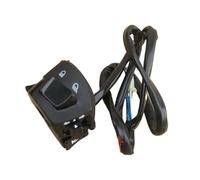 Accessorio Moto QM200GY Interruttore maniglia sinistra e destra compatibile con l'avviamento elettrico del clacson Suzuki GXT200(Left)