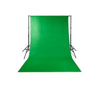 Set di sfondi per Studio fotografico - 1,90 x 2,95 m - Borsa da viaggio inclusa - Treppiedi inclusi - Nero - 1 pz.