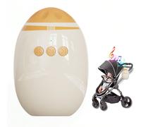 Accessorio passeggino portatile per neonati, dondolo automatico con funzione di rilassamento del sonno, con rumore bianco, vibrazione, ricaricabile e velocità regolabile, 11 modalità di rumore bianco,