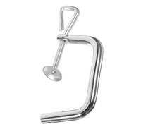 Accessorio Pasta Morsetto per Macchina della Pasta Argento | Morsetto Fissaggio Macchina Pasta, per Macchina Pasta, Ferro Lega, Soluzione Pratica