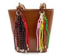 Accessorio pendente da borsa, charm per borsa, accessorio moda versatile rosa,nero,colore arancione,verde,Bordeaux,rosso,Cachi,marrone,verde fluorescenteColoratoPoliestere