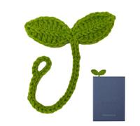 Accessorio per accessori per cuffie, Germoglio di foglio all'uncinetto | Germoglio di lana tessuta - Segnalibro angolare, accessorio decorativo multifunzionale per cuffie per le donne e gli uomini