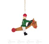 Accessorio per Albero Pendente Cavaliere Verde Su Steckenpferd Bxhxt