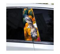 Accessorio Per Auto 2 Adesivi Per Montante Centrale Auto, Ali D'aquila Che Volano Tra Le Nuvole, Adesivi Impermeabili Per Montante B Auto(G)