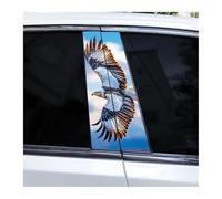 Accessorio Per Auto 2 Adesivi Per Montante Centrale Auto, Ali D'aquila Che Volano Tra Le Nuvole, Adesivi Impermeabili Per Montante B Auto(H)