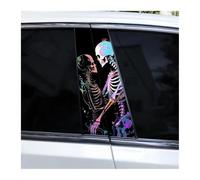 Accessorio Per Auto 2 Adesivi Per Montante Centrale Auto, Pellicola Protettiva Impermeabile Colorata Per Montante B Auto Che Abbraccia L'anima(E)