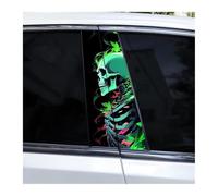 Accessorio Per Auto 2 Adesivi Per Montante Centrale Auto, Pellicola Protettiva Impermeabile Colorata Per Montante B Auto Che Abbraccia L'anima(TYPE A)