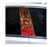 Accessorio Per Auto 2 Adesivi Per Montante Centrale Auto, Pellicola Protettiva Impermeabile Per Montante B Auto, Effetto Calzino Per Camino(F)