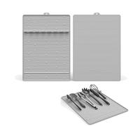 Accessorio per barbecue in silicone per barbecue laterale, accessorio per barbecue Napoleon, accessori per barbecue, supporto per utensili, tappetino per spatola, tappetino per cucina, piano di lavoro