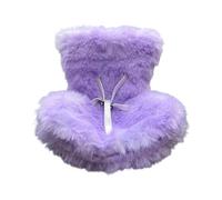 Accessorio per bocchetta di ventilazione a forma di bambola pelosa, accessorio per personaggi da collezione da 10 a 17 cm, decorazione per interni auto, con cinghia
