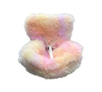Accessorio per bocchetta di ventilazione a forma di bambola pelosa, accessorio per personaggi da collezione da 10 a 17 cm, decorazione per interni auto, con cinghia