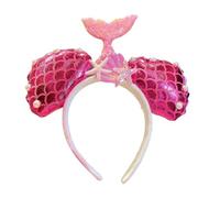 Accessorio per capelli a forma di sirena, con conchiglie ispirate all'oceano, con perle finte, per donne e ragazze, coda affascinante per capelli con stella marina A